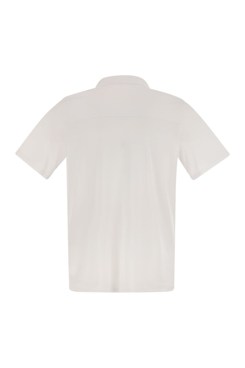 MAJESTIC Luxurious Cotton and Lyocell Polo Shirt - Regular Fit