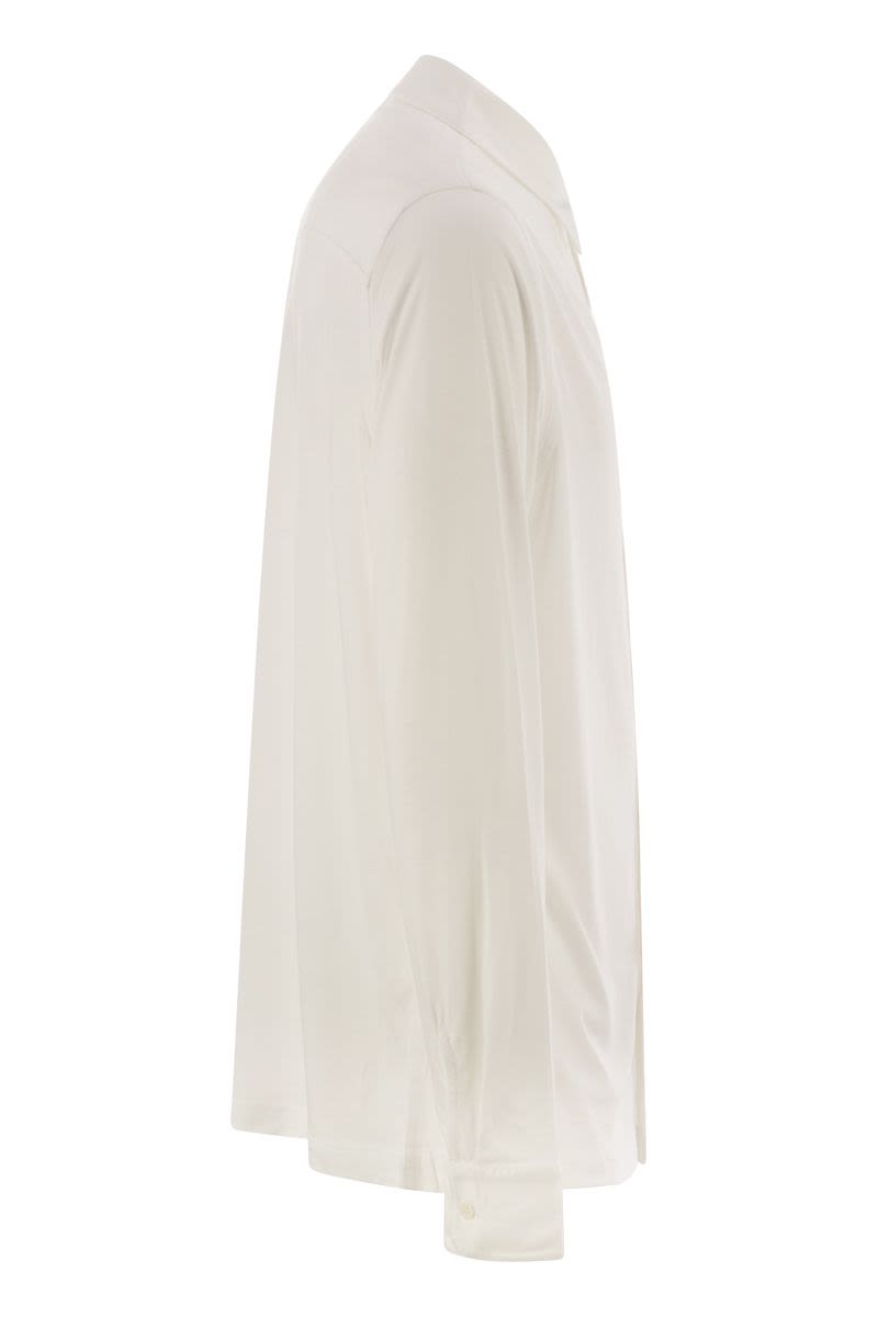 MAJESTIC Luxurious Cotton and Lyocell Polo Shirt - Regular Fit