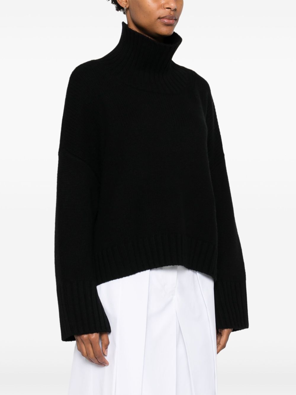 SOFT GOAT Girlfriend Cashmere Turtle-Neck Jumper