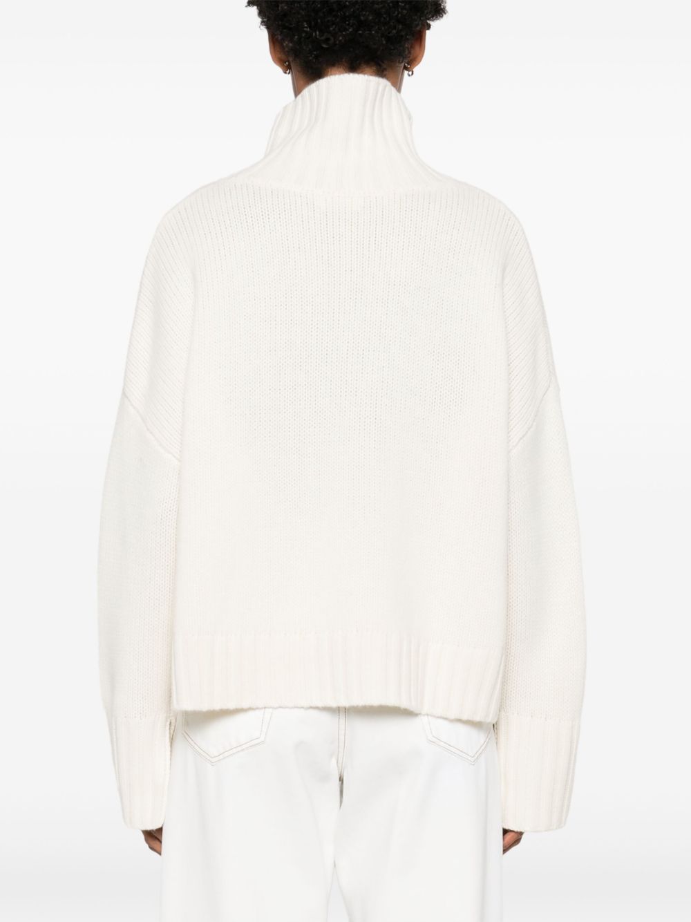 SOFT GOAT Cashmere Girlfriend Turtleneck Jumper