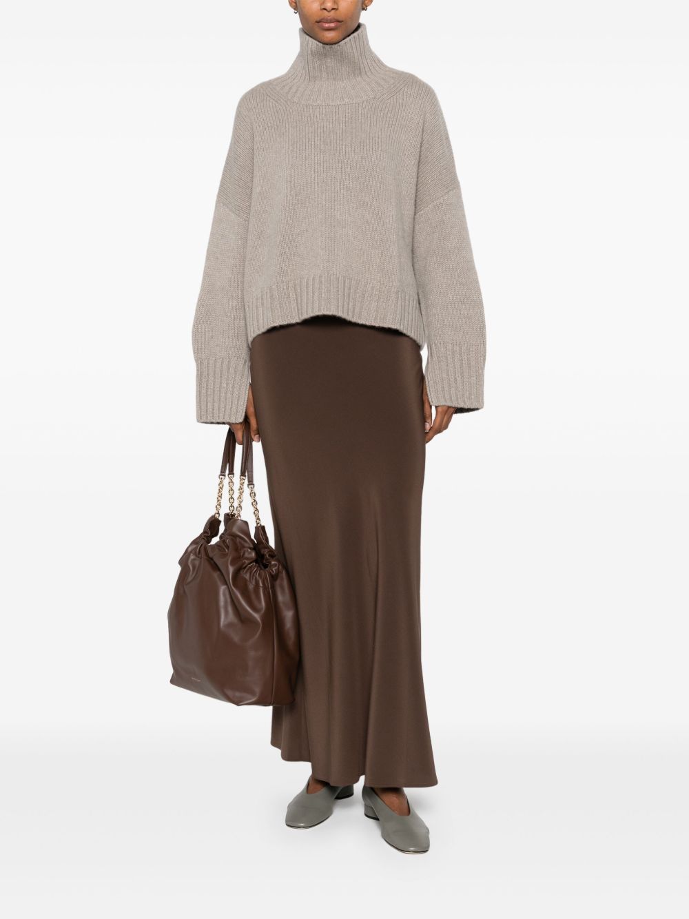 SOFT GOAT Girlfriend Cashmere Turtle-Neck Jumper - Women's