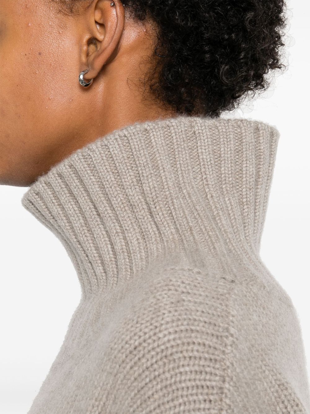 SOFT GOAT Girlfriend Cashmere Turtle-Neck Jumper - Women's