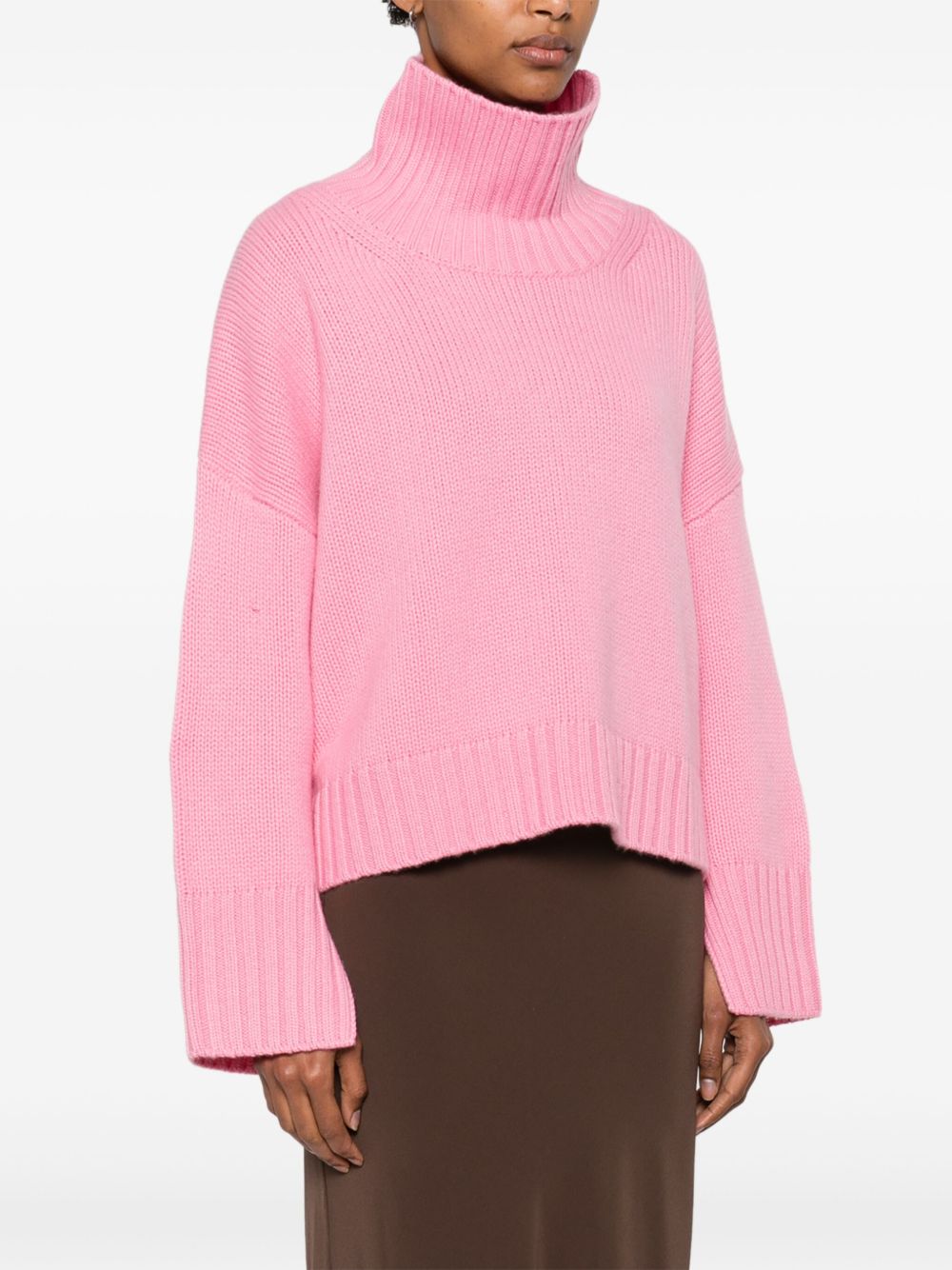 SOFT GOAT Cashmere Girlfriend Turtleneck Jumper