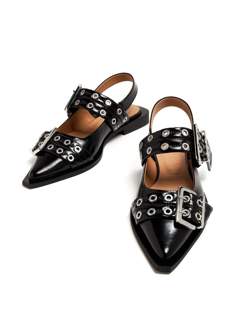 GANNI Classic Ballerina Shoes for Women