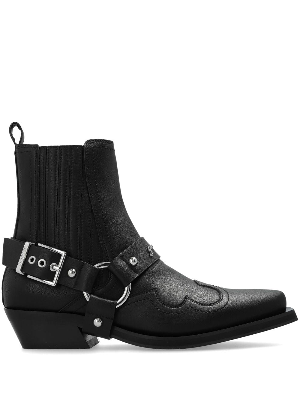 GANNI Western Fitted Chelsea Boots for Women