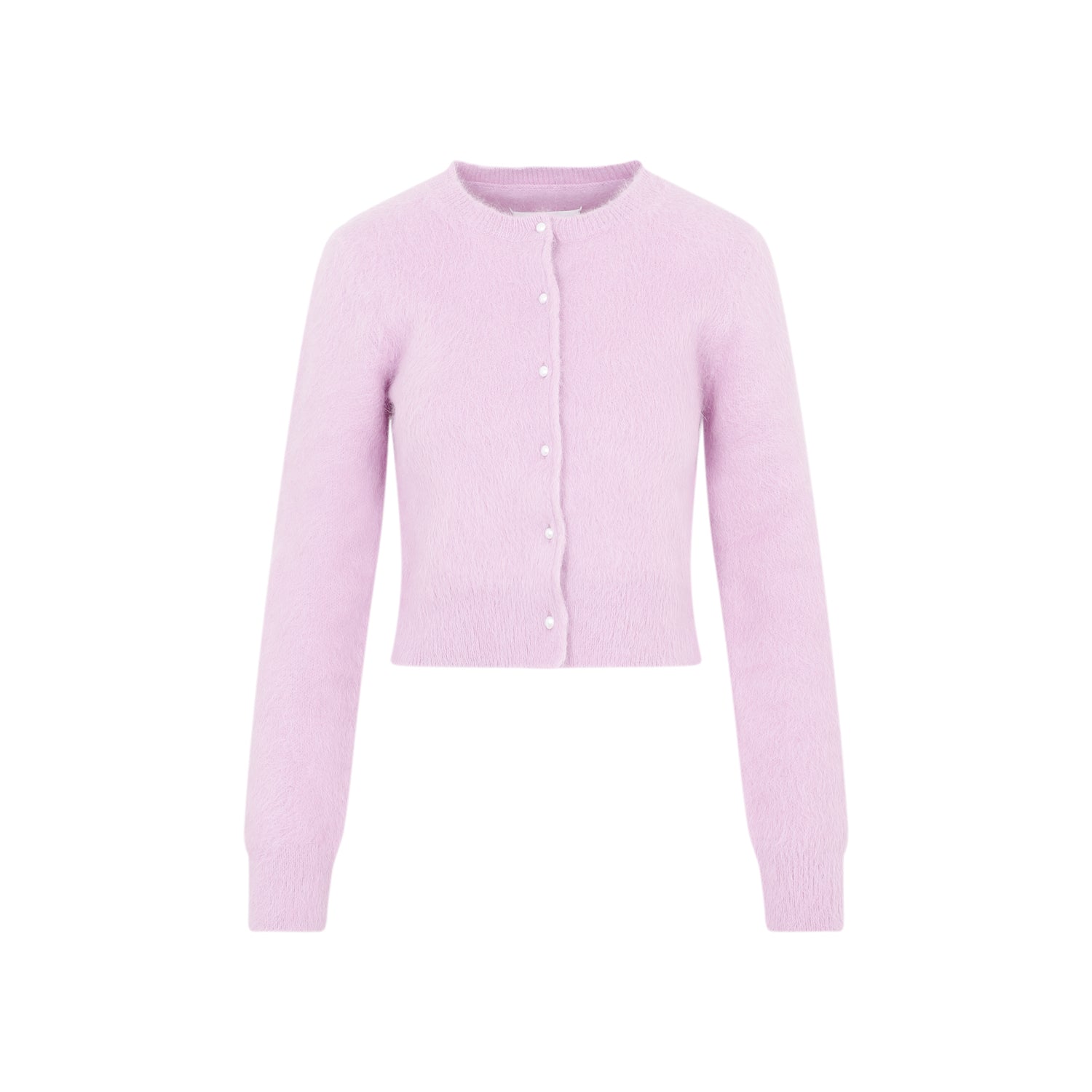 MAISON MARGIELA Angora Knit Cardigan - Women’s Cozy Fit