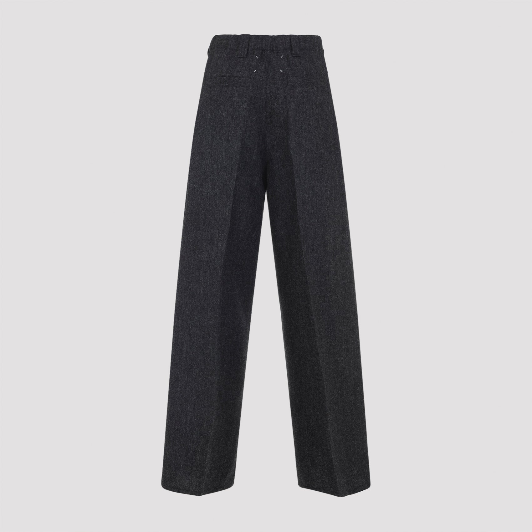 MAISON MARGIELA Women's Wide Leg Cotton Pants