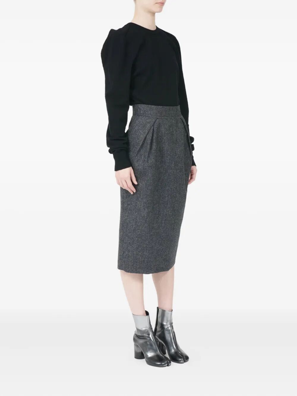 MAISON MARGIELA Elegant Midi Skirt for Women