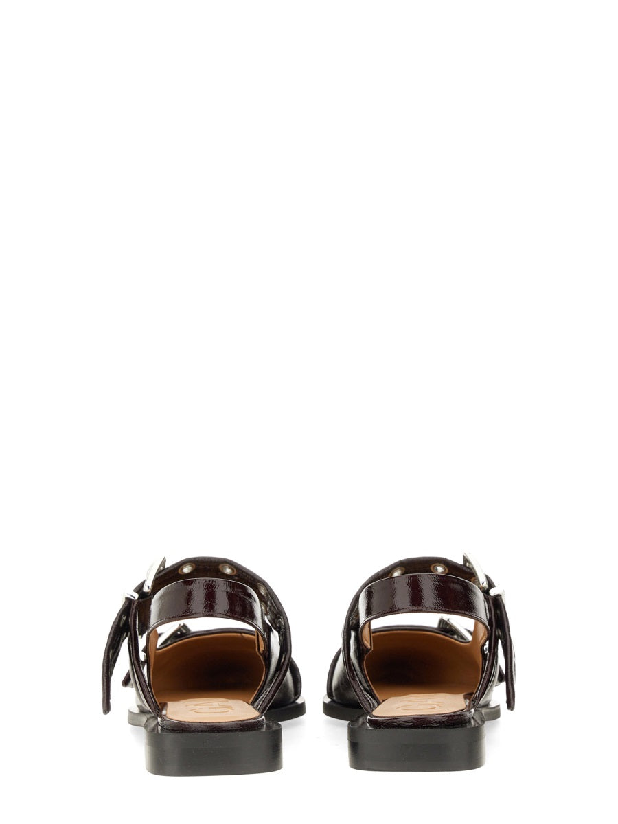 GANNI Ballerina Sandals for Women