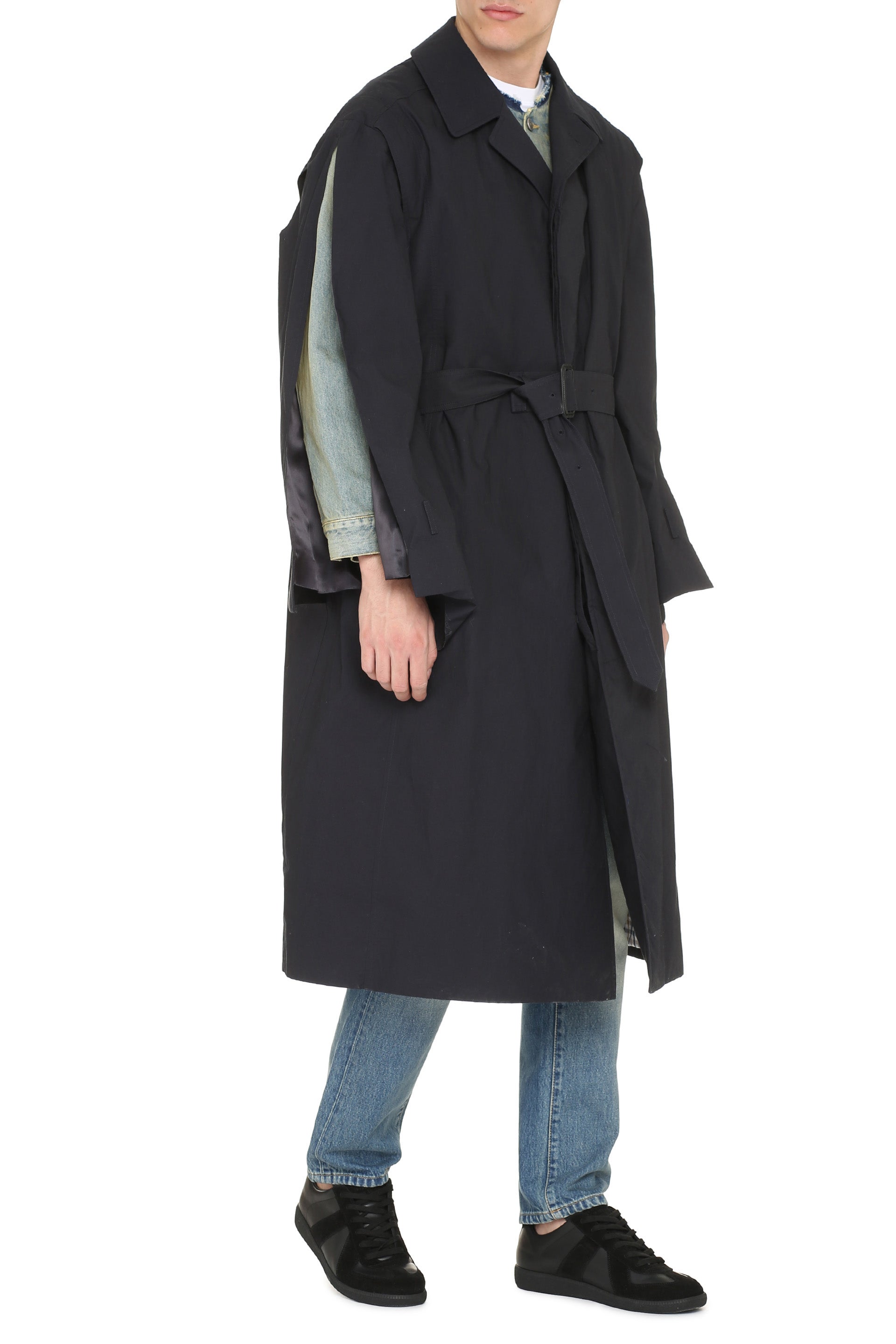 MAISON MARGIELA Men's Cotton Trench Jacket - SS22 Collection