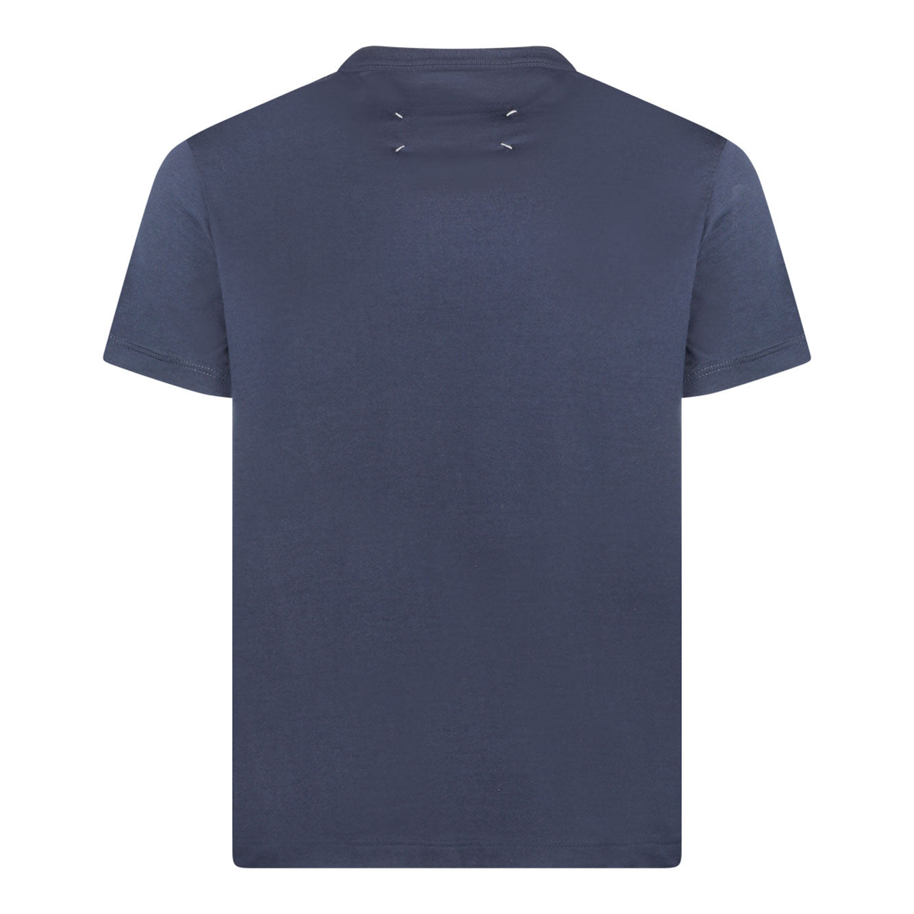 MAISON MARGIELA Men's Cotton T-Shirt with Tonal Embroidery