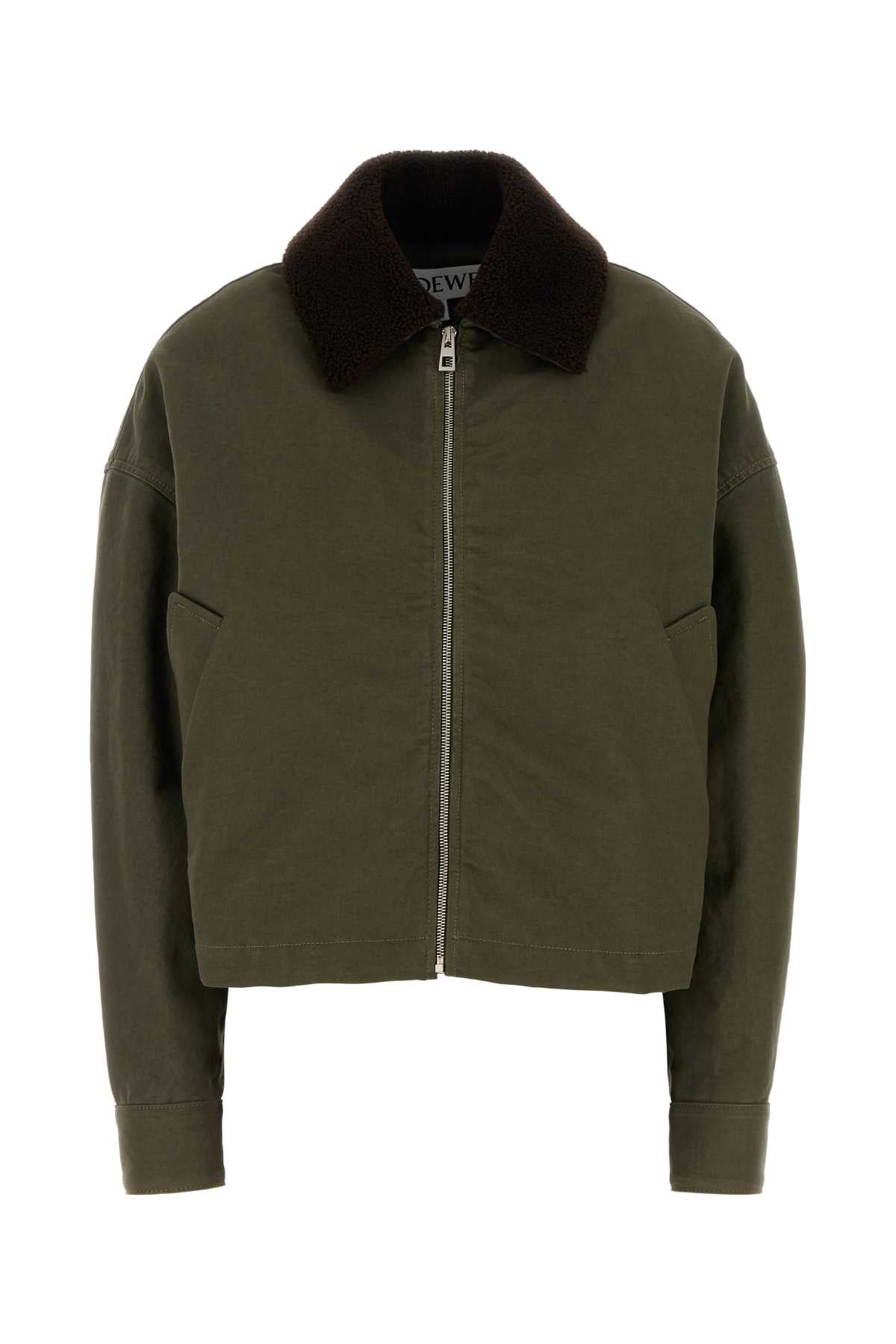 LOEWE Cotton Jacket for Women - Spring/Summer 2025