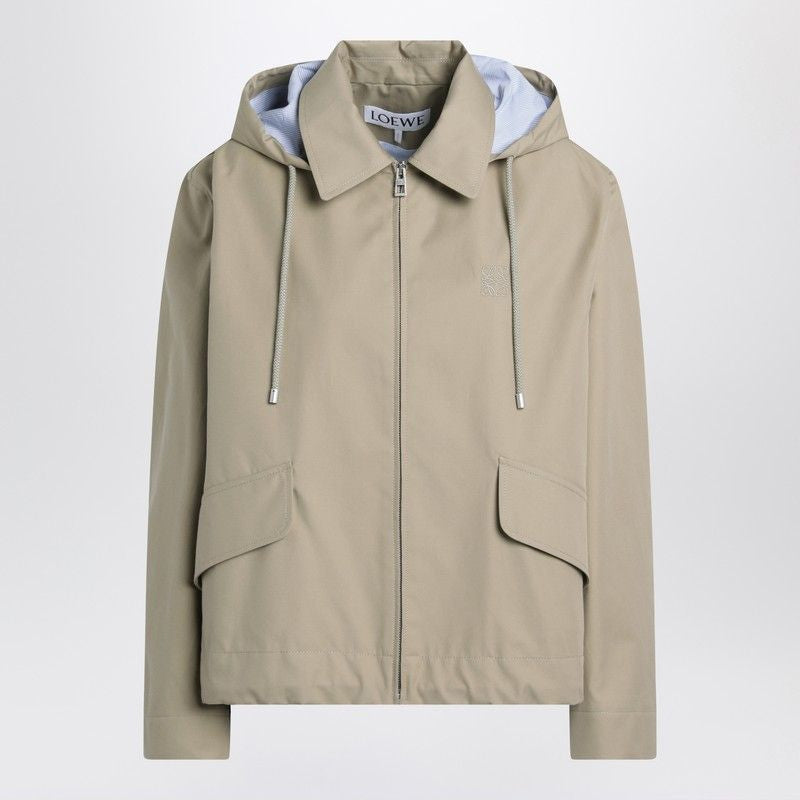 LOEWE Women's Relaxed Fit Hooded Parka Jacket