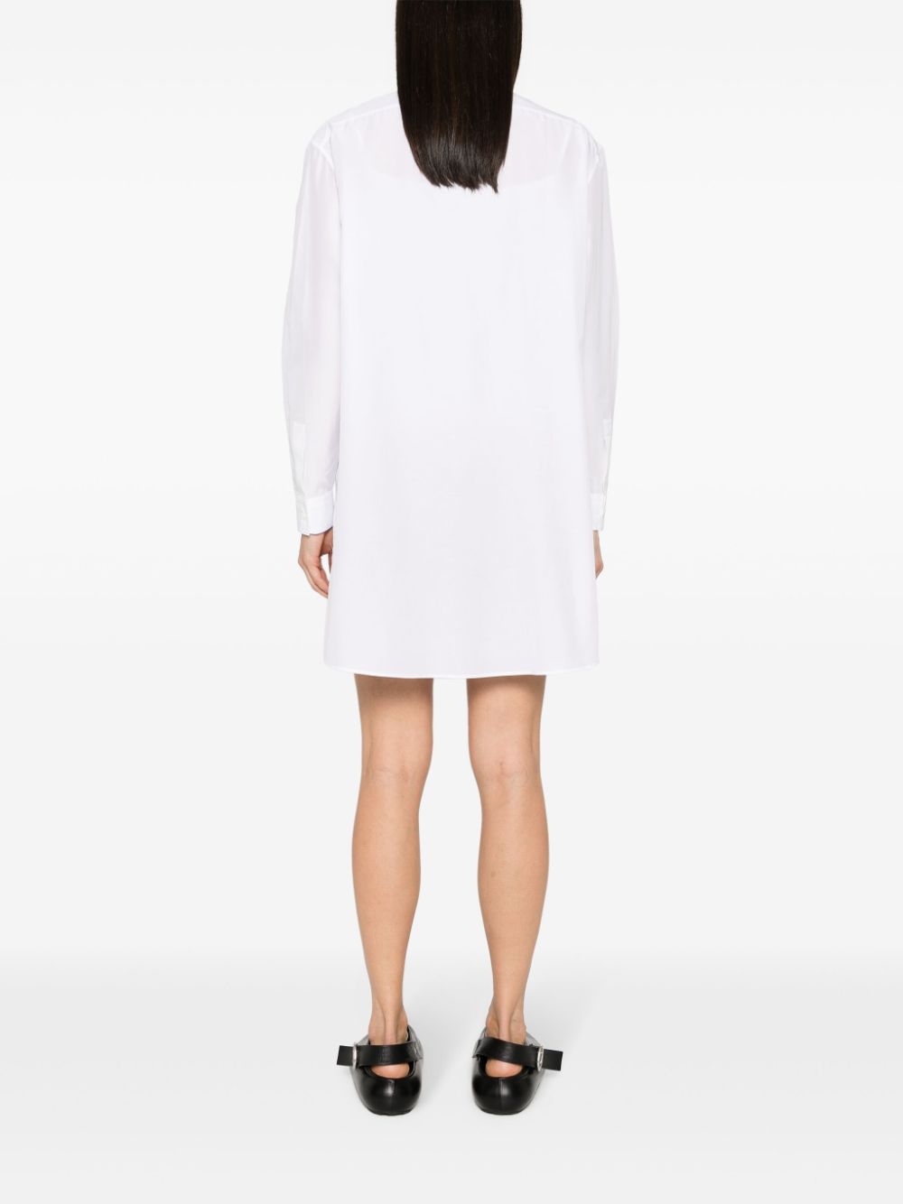 LOEWE Cotton-Silk Blend Shirt Dress