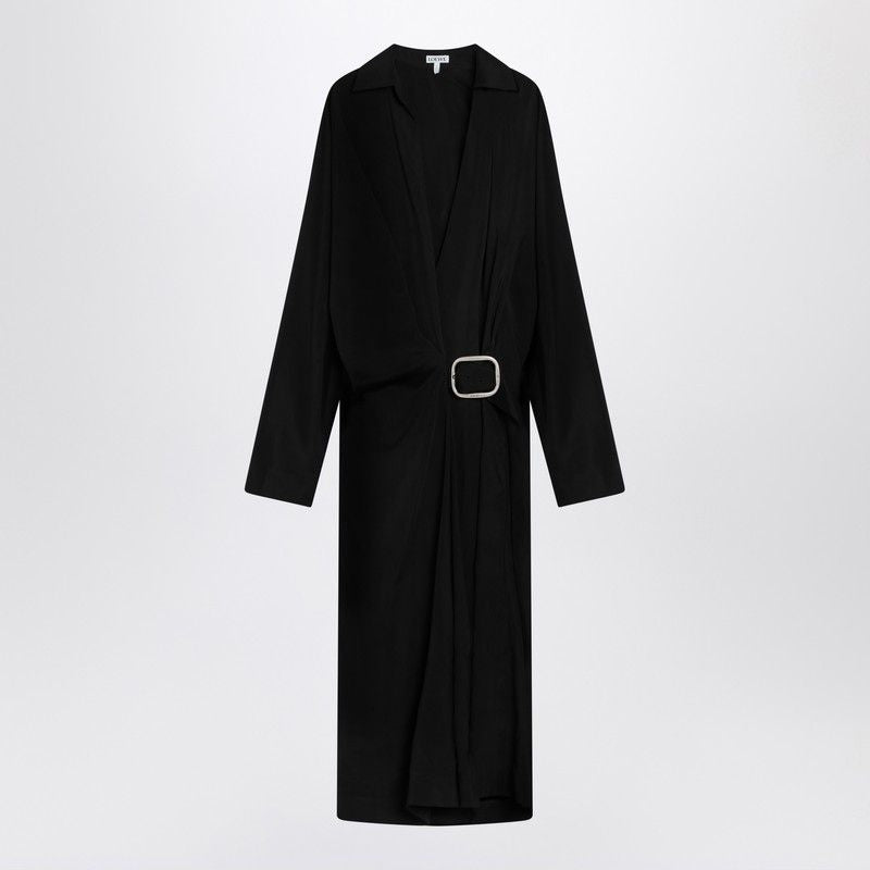 LOEWE Belted Chemise Dress with Adjustable Waist