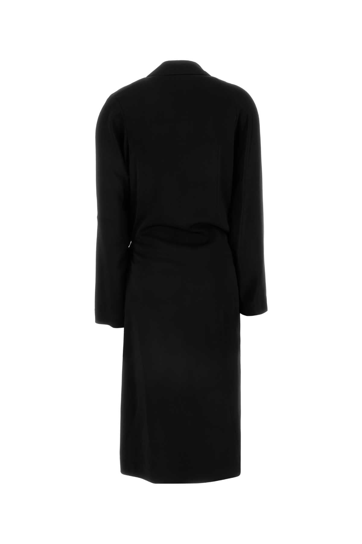 LOEWE Belted Stretch Cady Dress
