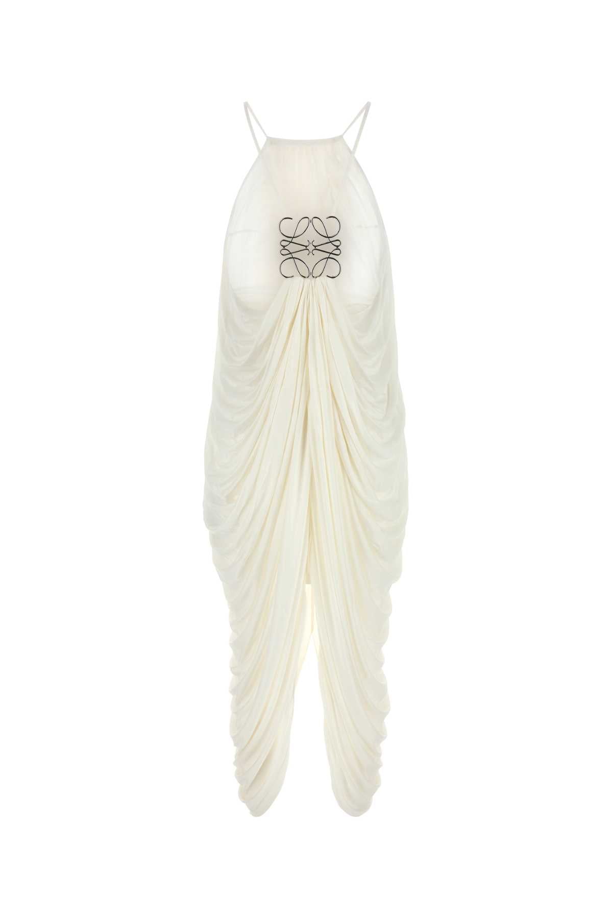 LOEWE Silk Draped Mini Dress for Women