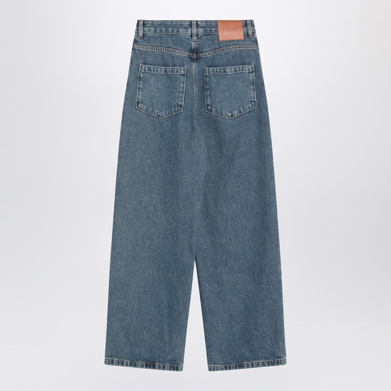 LOEWE Anagram Logo Jeans - Women's Medium-Weight Denim