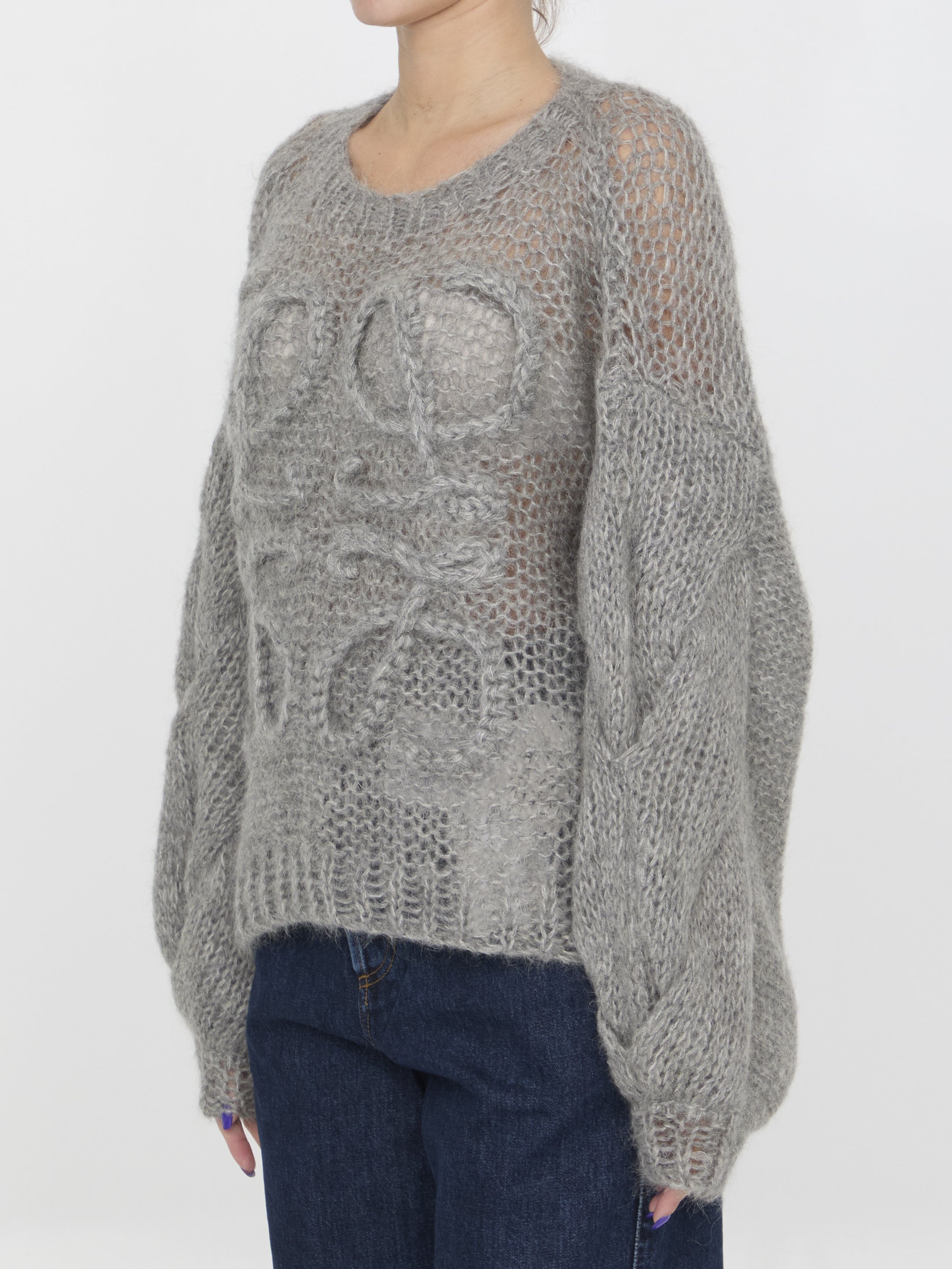 LOEWE Anagram Sweater - Relaxed Fit, Size S