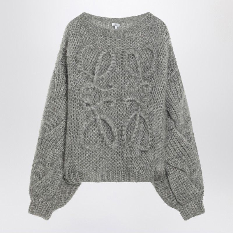 LOEWE Anagram Mohair Blend Sweater - Women's