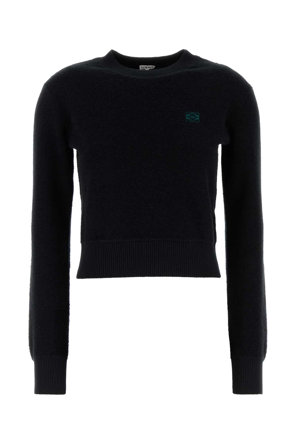 LOEWE Women's Anagram Mini Wool Sweater