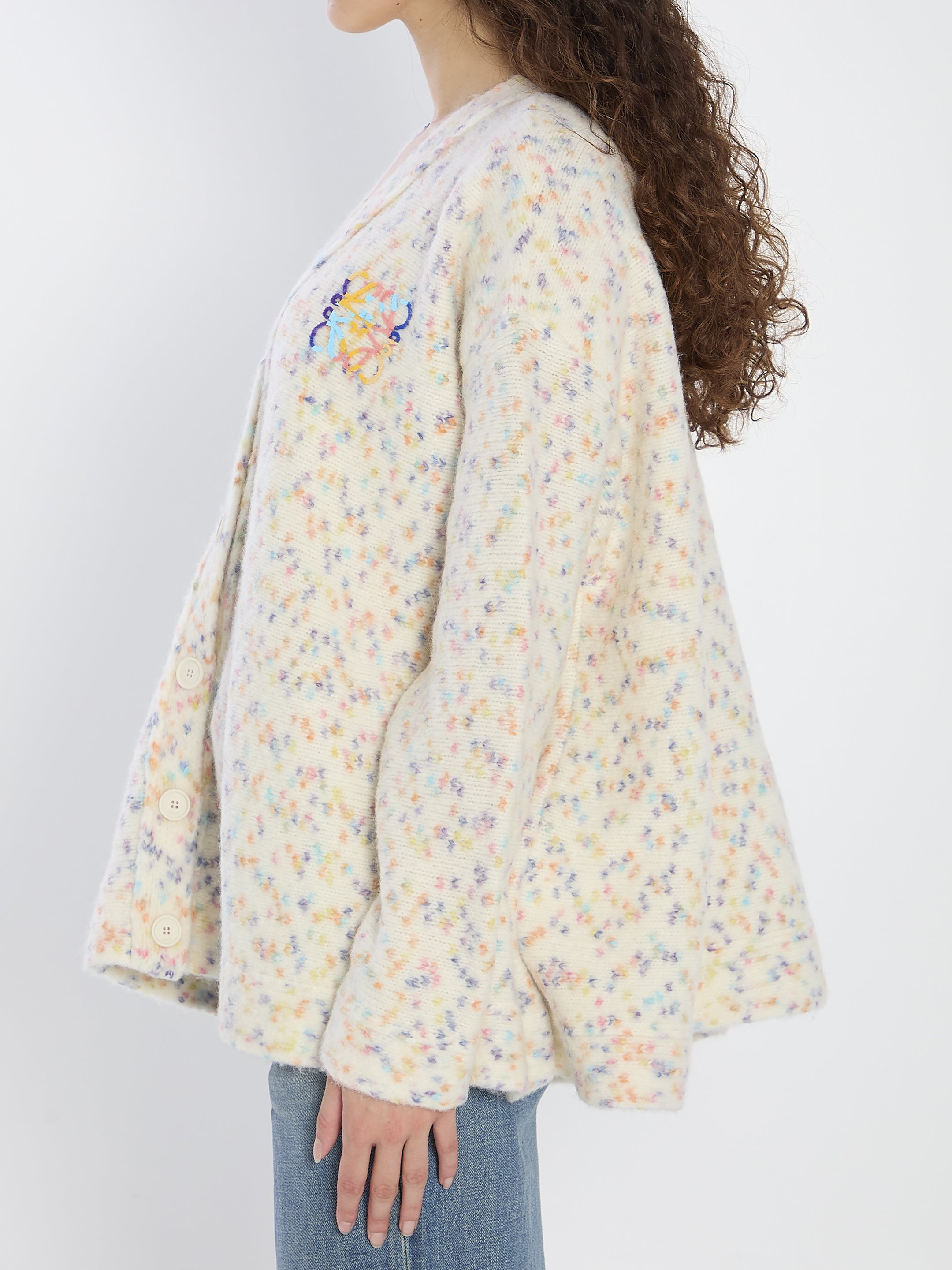 LOEWE Knit A-Line Cardigan - Size S