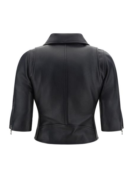 LOEWE Womens Biker Jacket in Nappa Leather