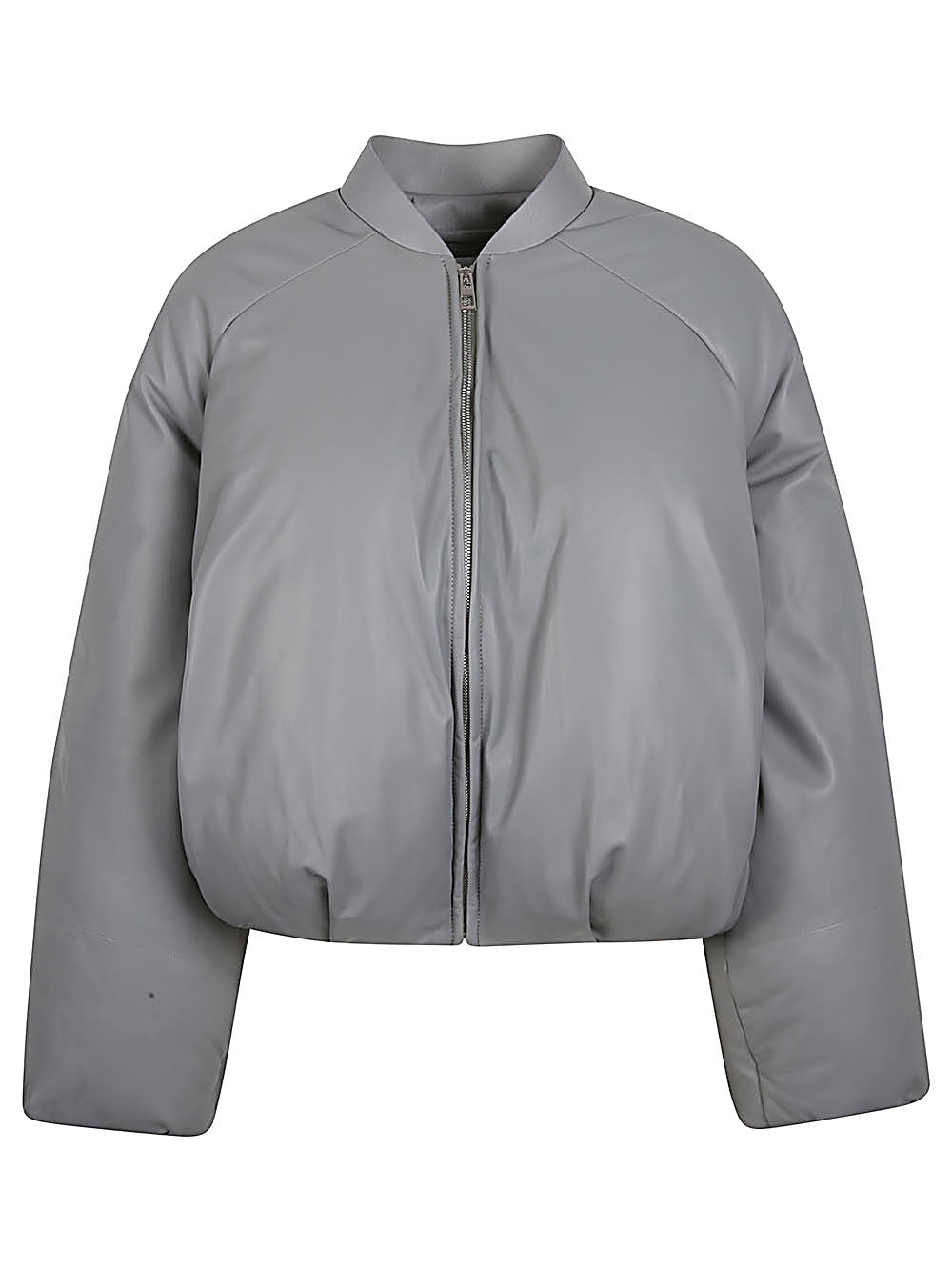 LOEWE Leather Padded Bomber Jacket for Women