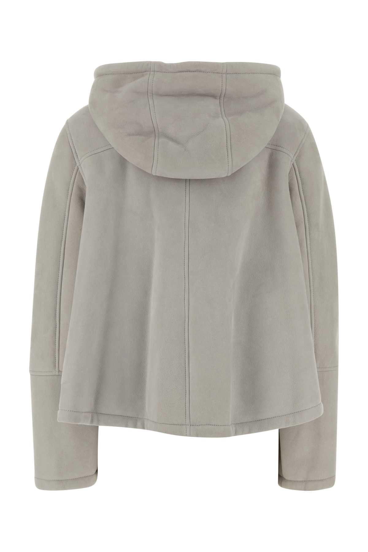 LOEWE Women's Hooded Suede Jacket