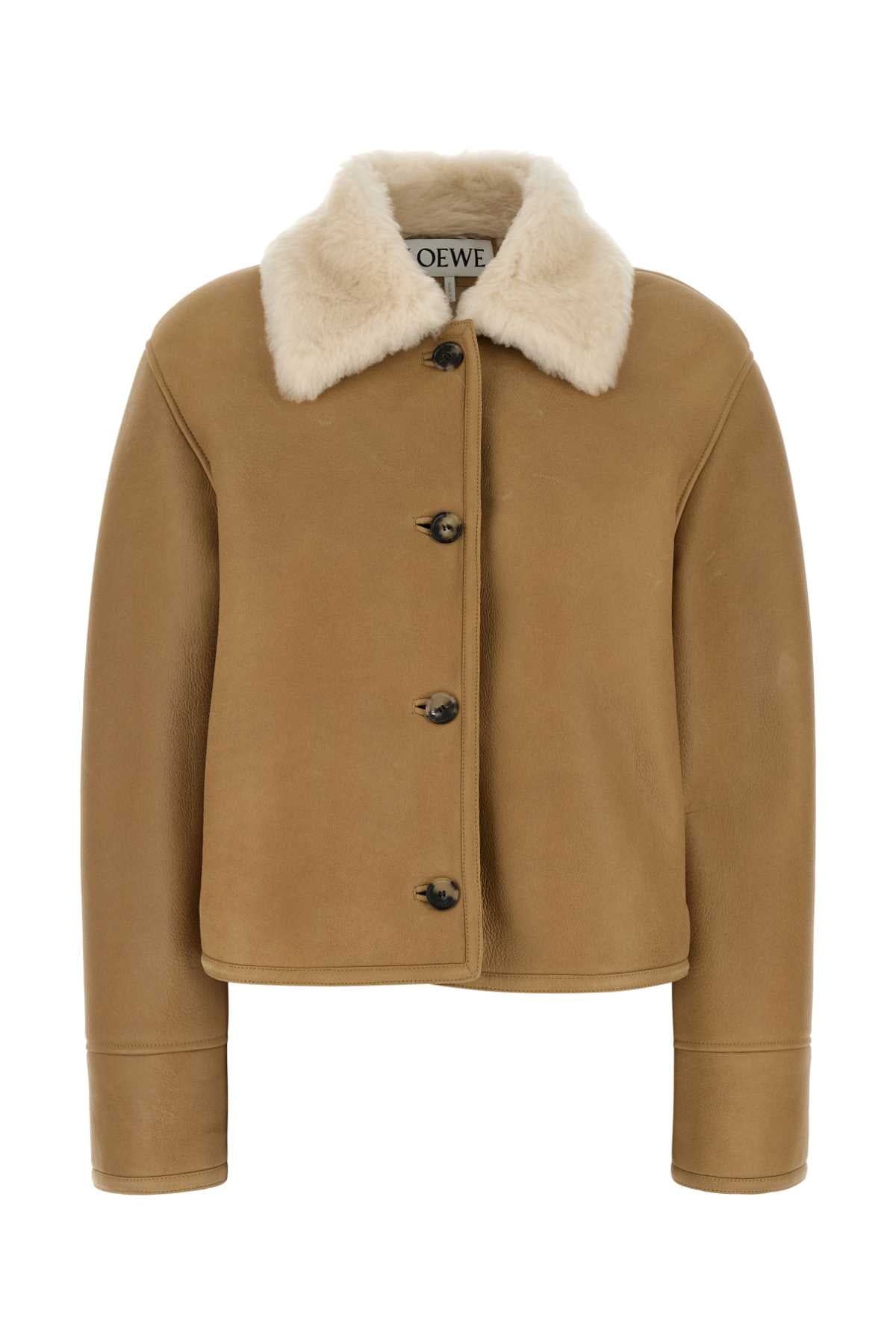 LOEWE Shearling Jacket for Women - FW25