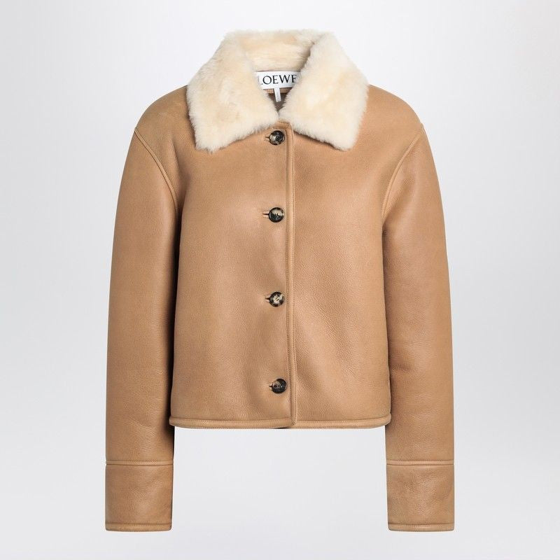 LOEWE Mini Shearling Jacket for Women