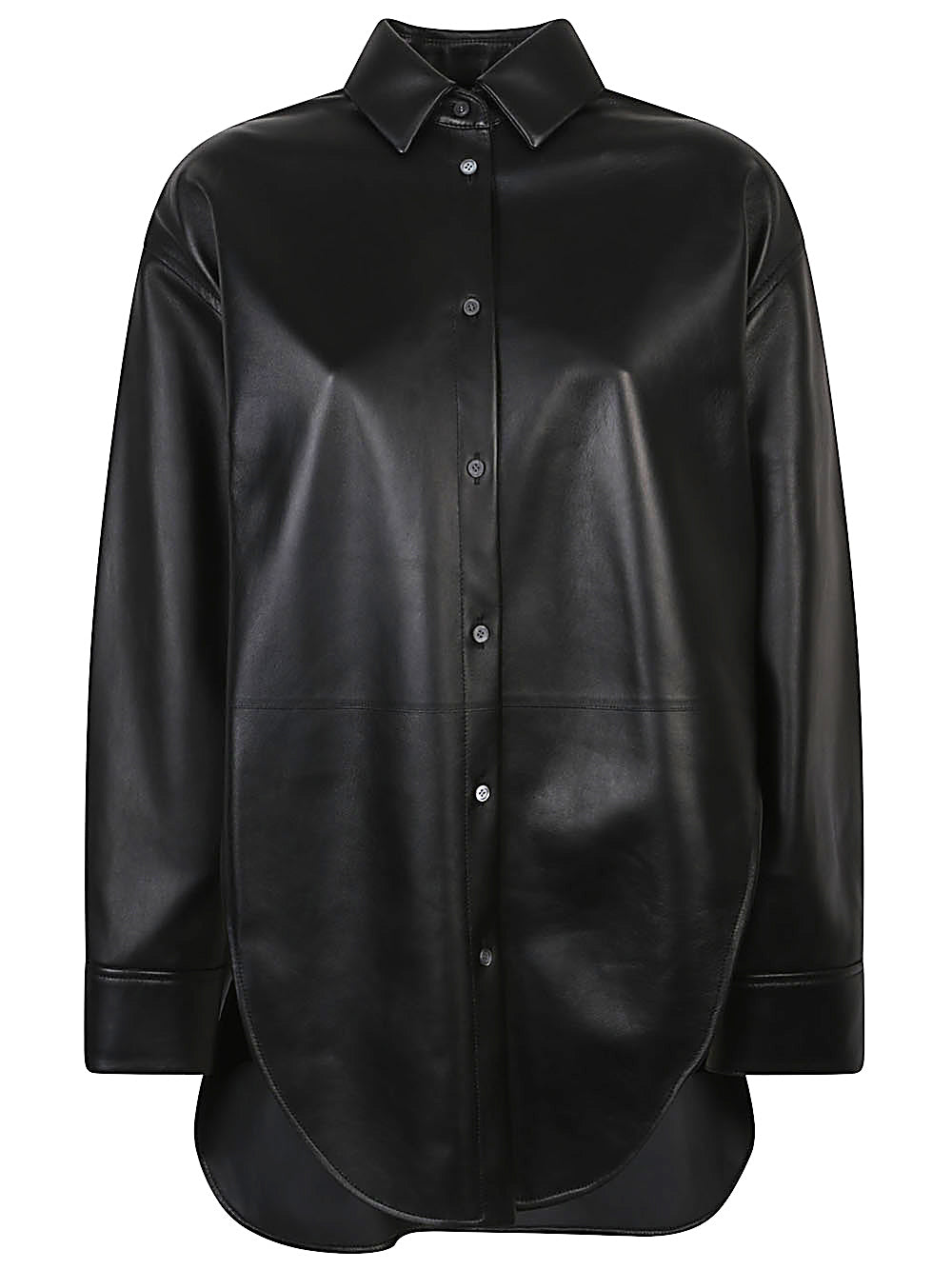 LOEWE Relaxed Fit Leather Shirt