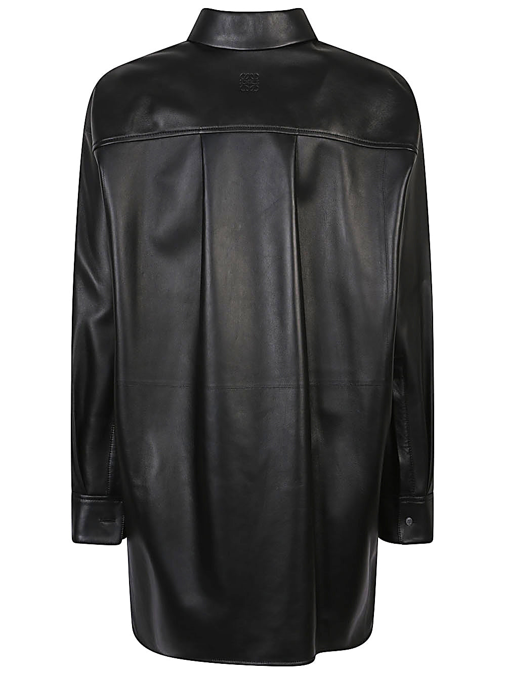 LOEWE Relaxed Fit Leather Shirt