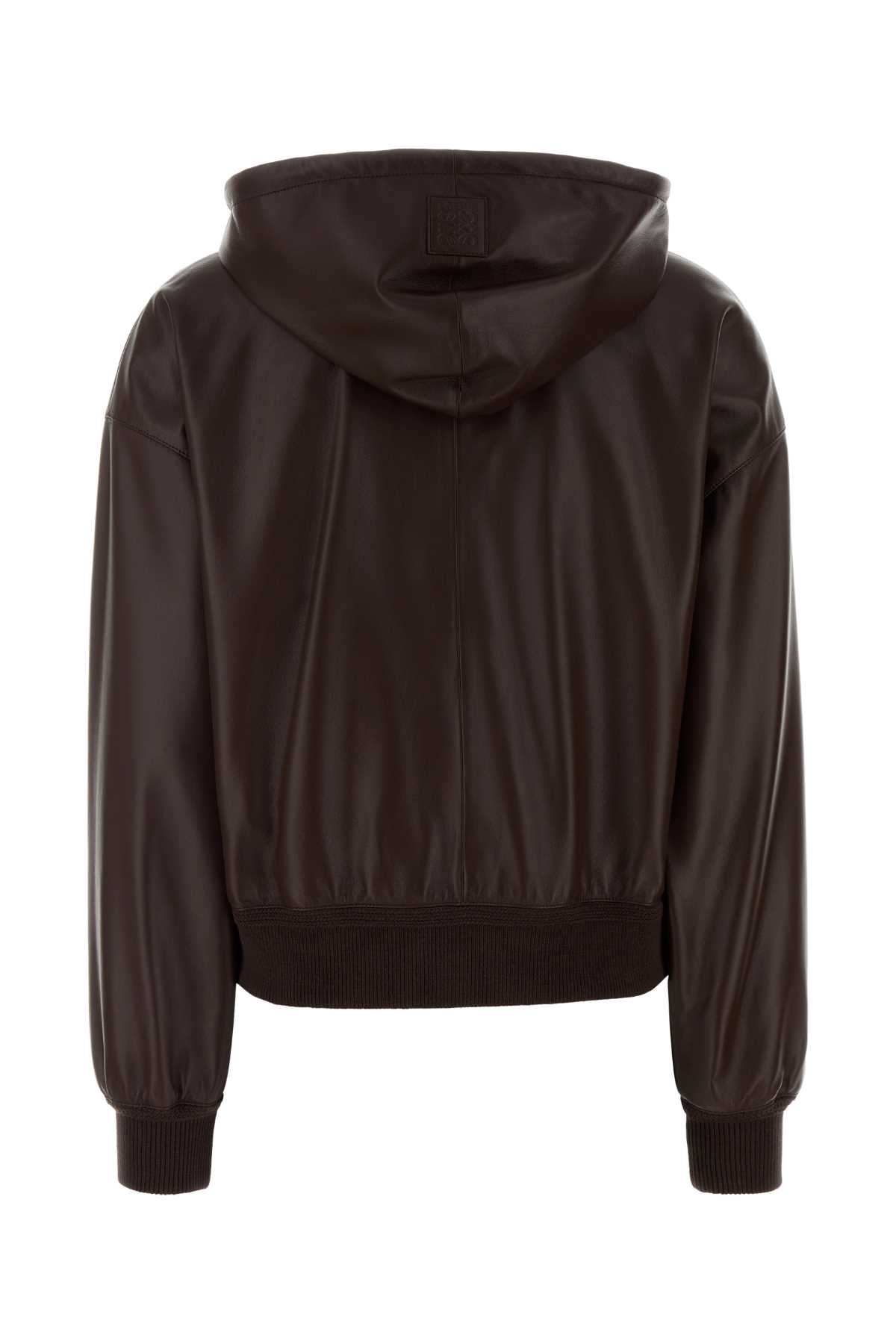 LOEWE Leather Flamenco Hoodie for Women