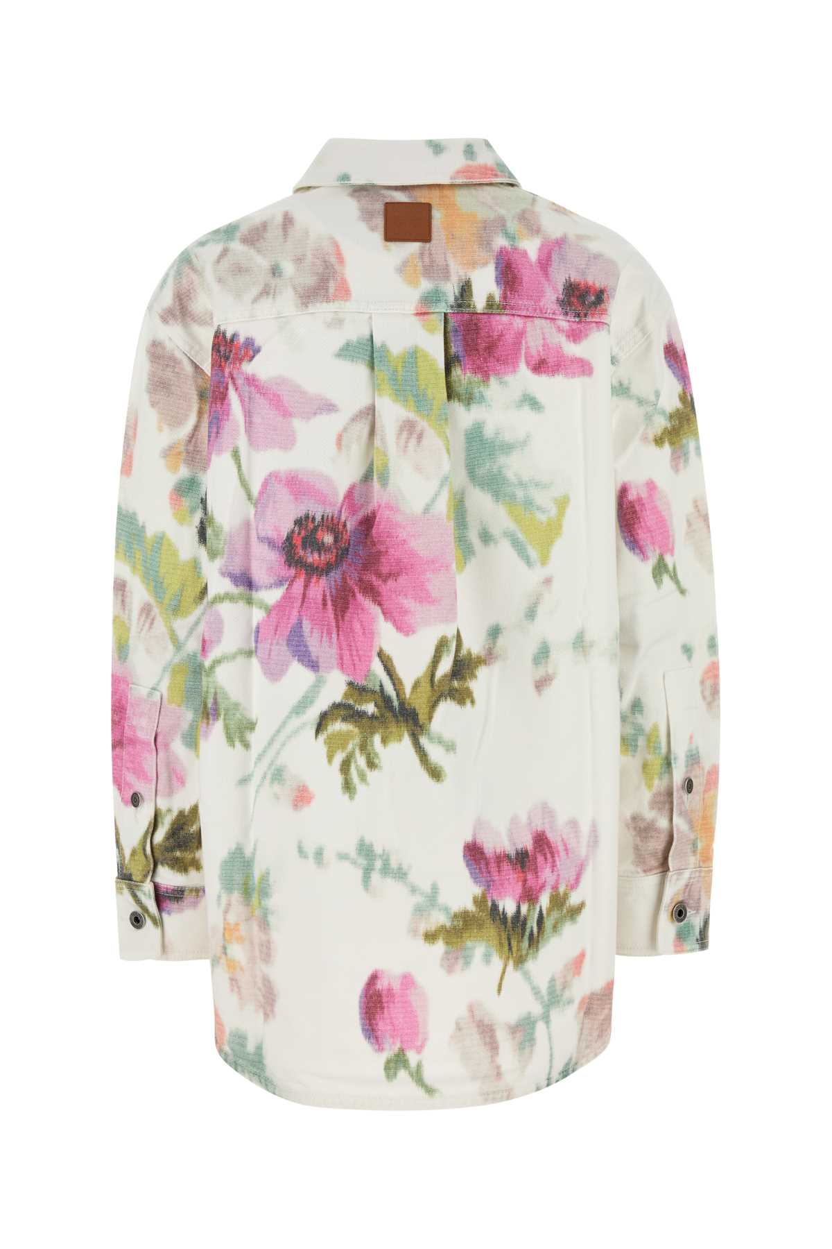 LOEWE Printed Denim Overshirt for Women