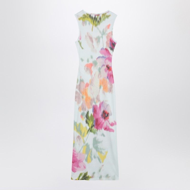 LOEWE Sleeveless Floral Midi Dress