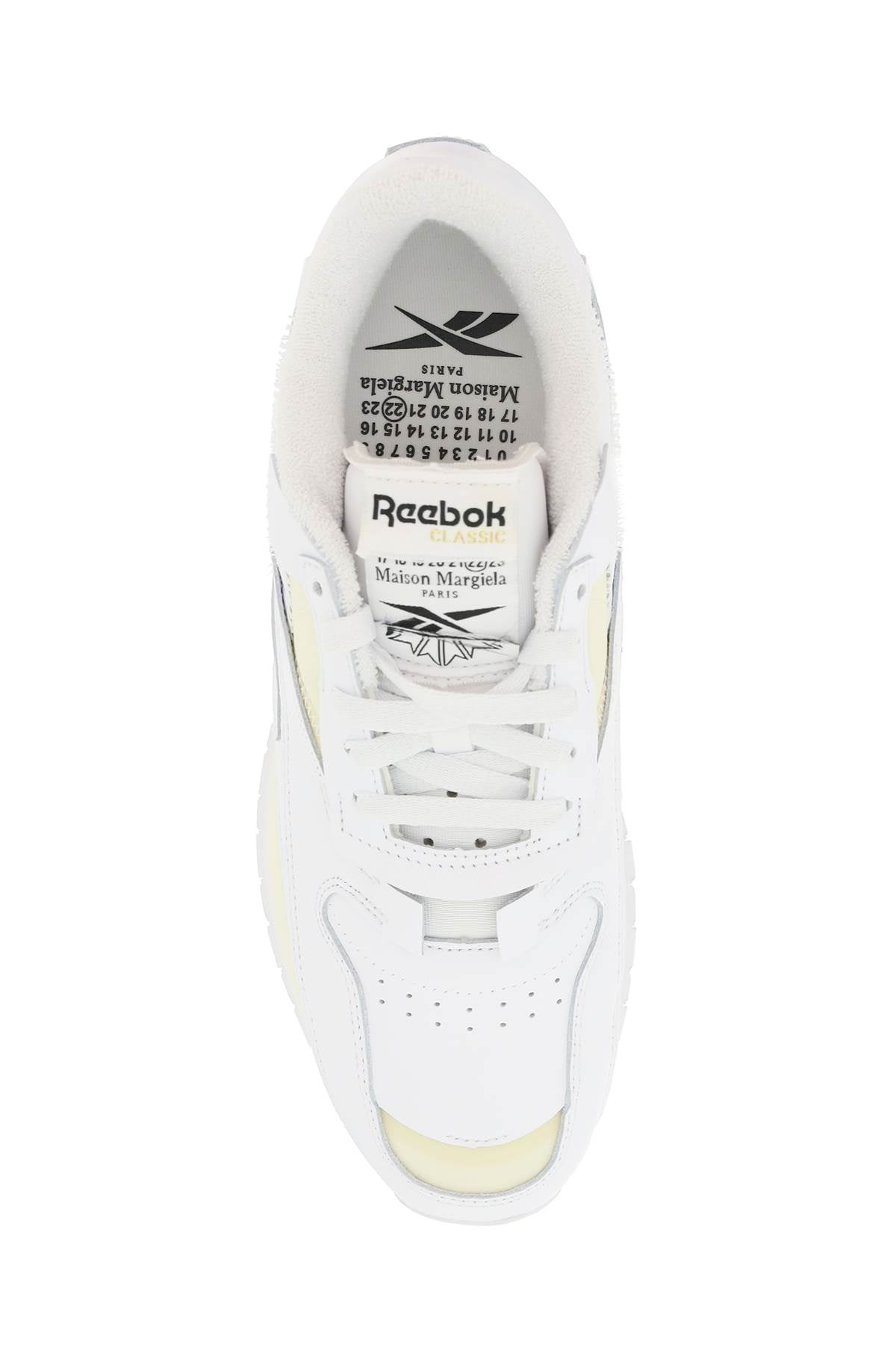 REEBOK Classic Leather and Fabric Memory Sneakers for Men