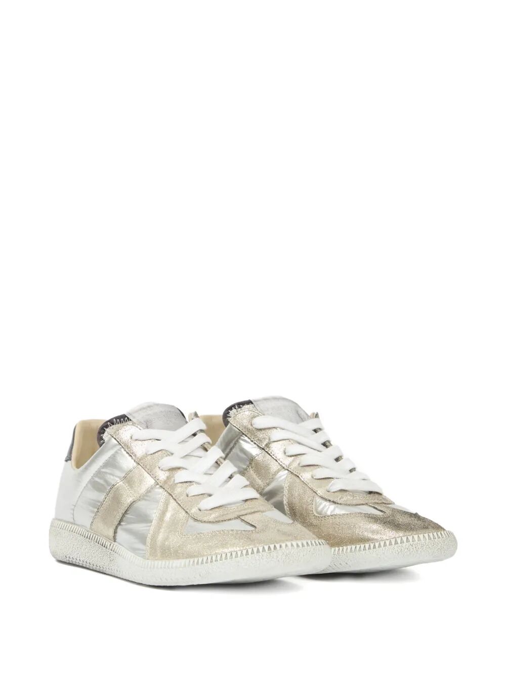 MAISON MARGIELA Women's Metallic Sneakers