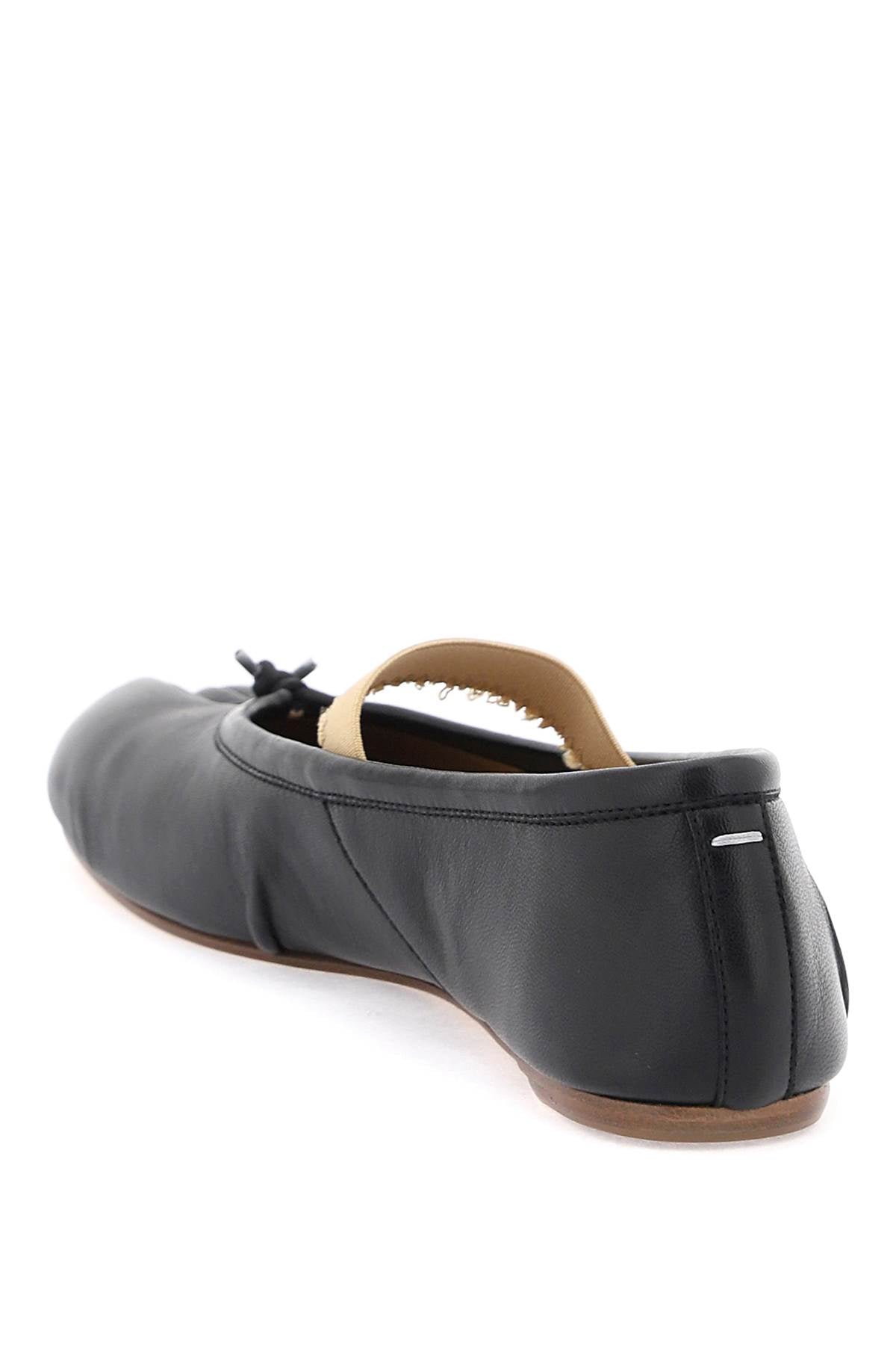 MAISON MARGIELA Leather Tabi Ballerina Flats