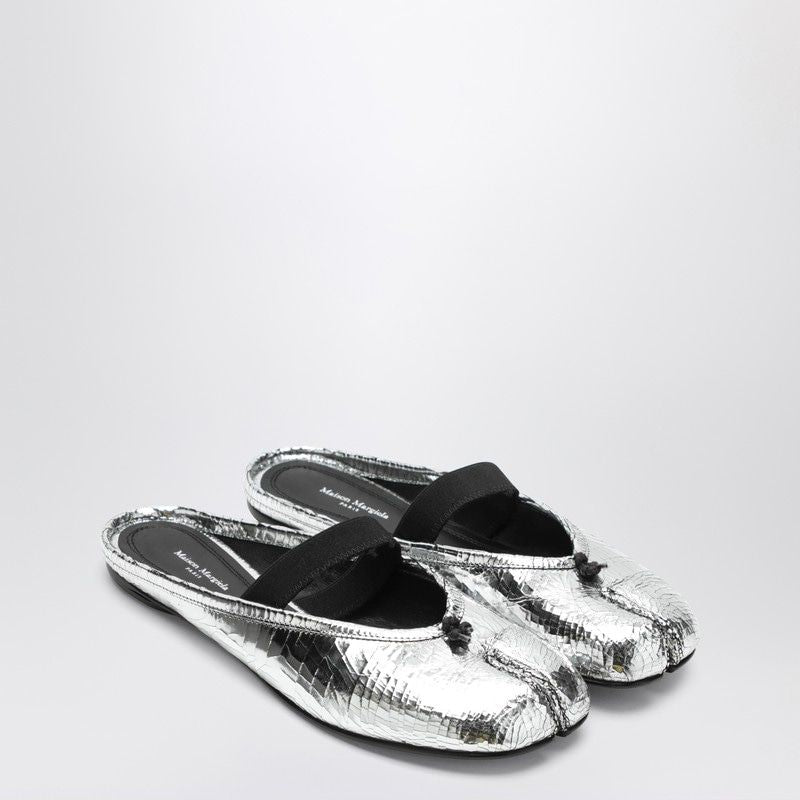 MAISON MARGIELA Flat Tabi Shoes with Cracked Effect for Women