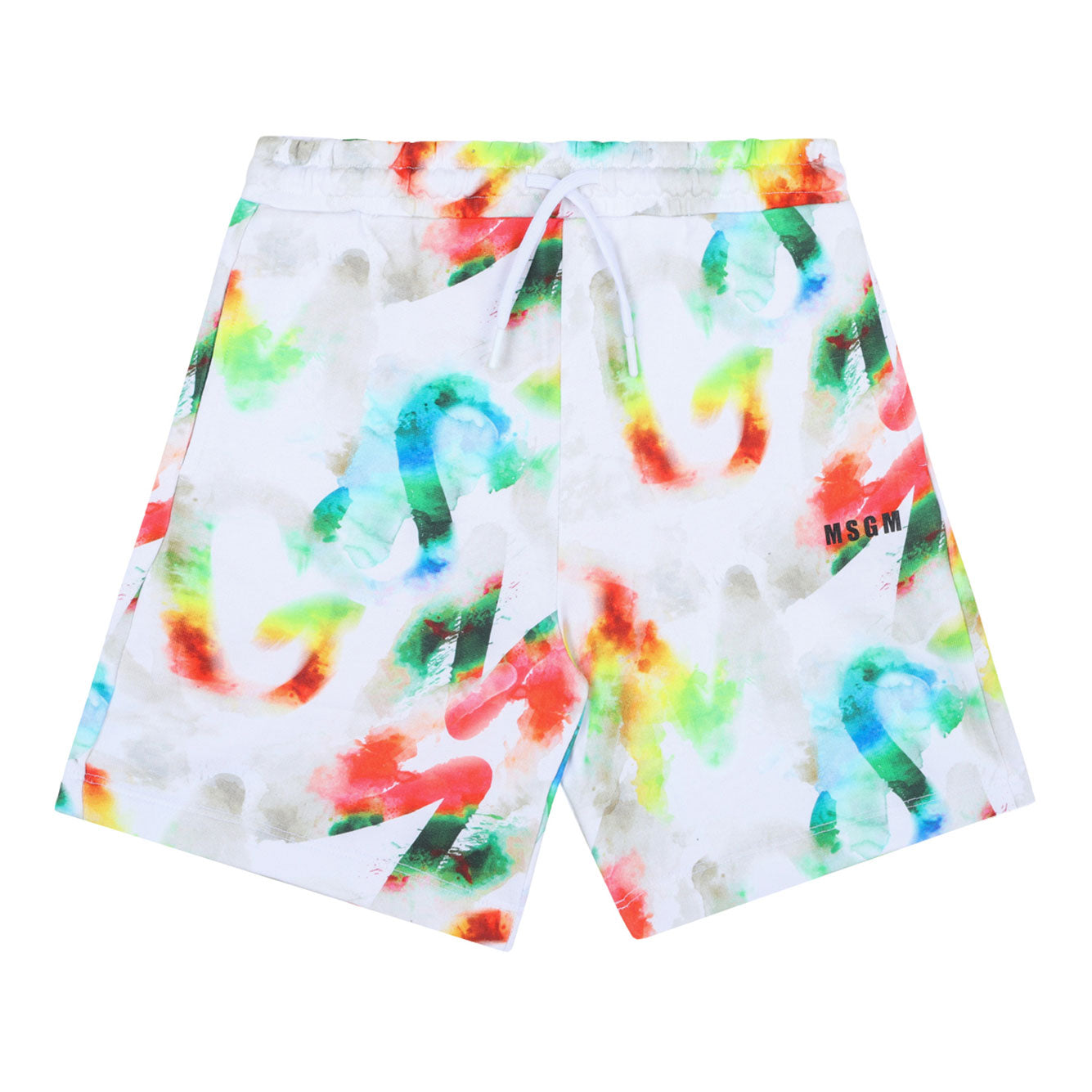 MSGM KIDS Mini Cotton Shorts for Boys - SS25 Collection
