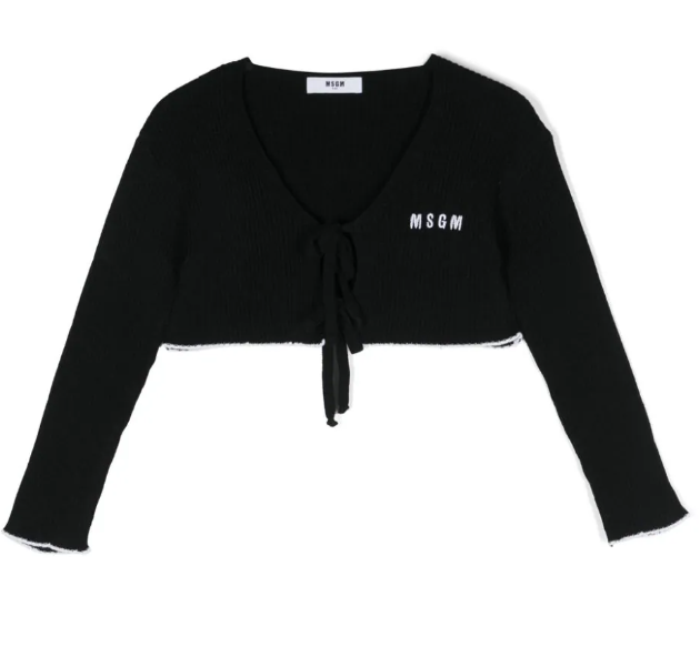 MSGM KIDS Mini Boy's Stylish Viscose Sweater