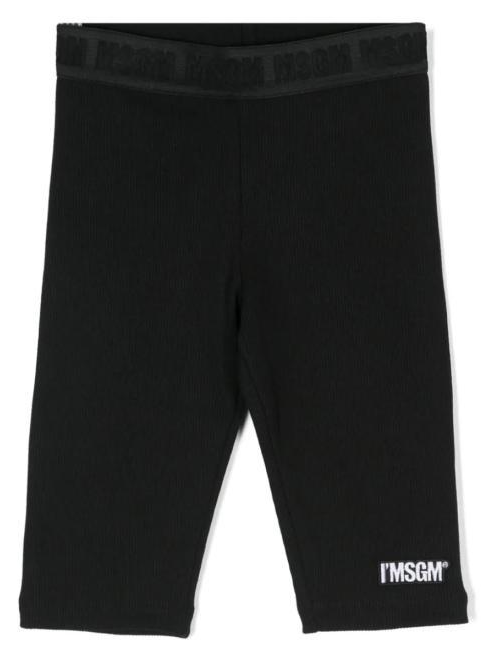 MSGM KIDS Classic Mini Cotton Blend Shorts for Boys