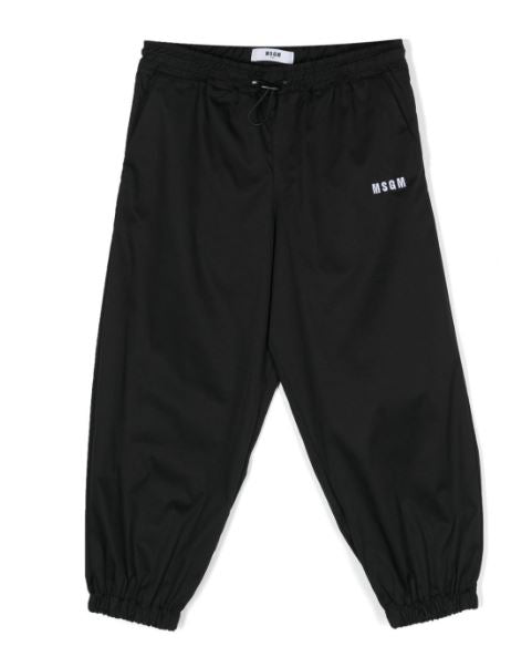MSGM KIDS Mini Boys' Cotton Blend Trousers