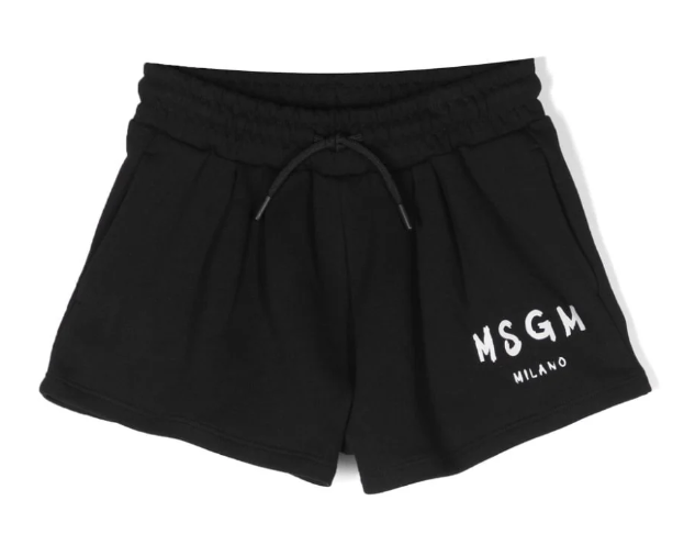 MSGM KIDS Mini Cotton Shorts for Boys