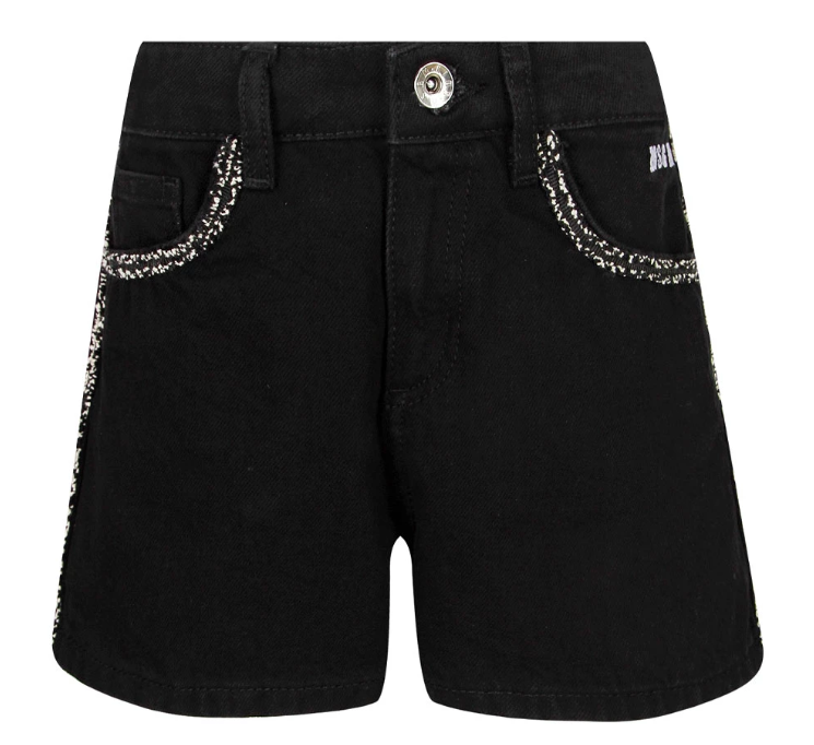 MSGM KIDS Mini Cotton Denim Shorts for Boys
