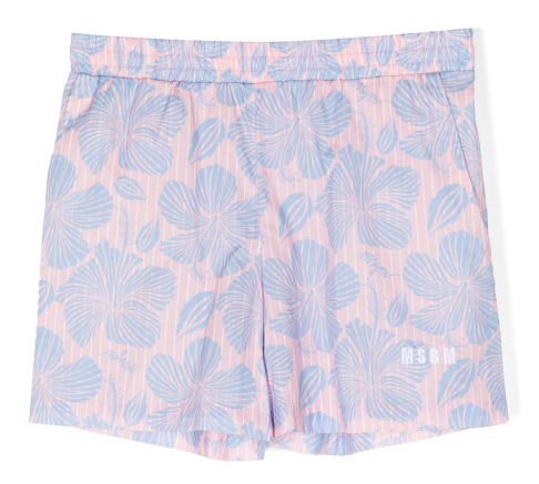 MSGM KIDS Mini Cotton Blend Shorts for Boys