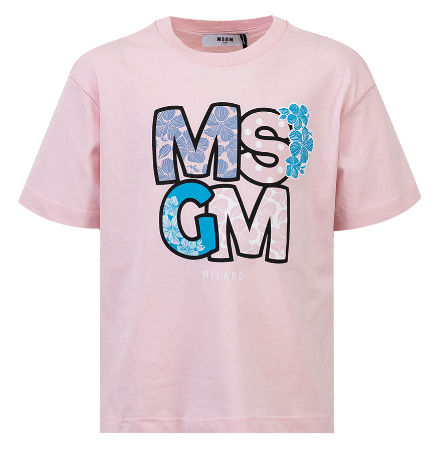 MSGM KIDS Mini Cotton T-Shirt for Boys