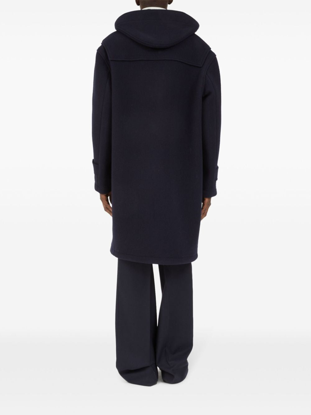 MAISON MARGIELA Wool Jacket with Hood and Unique Detail
