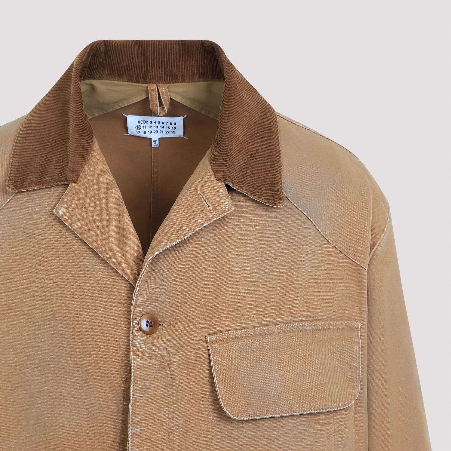 MAISON MARGIELA Canvas Jacket for Men - Stylish Sportswear